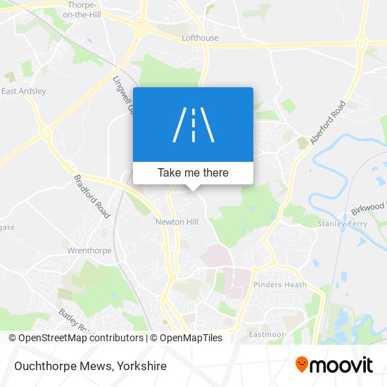 Ouchthorpe Mews map