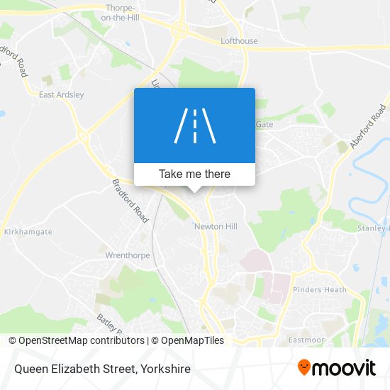 Queen Elizabeth Street map