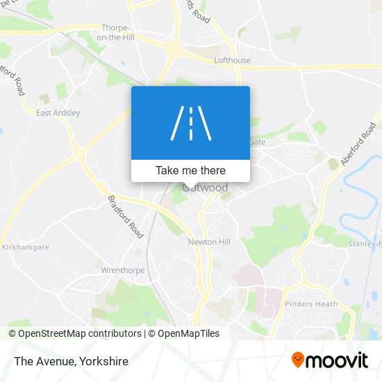 The Avenue map