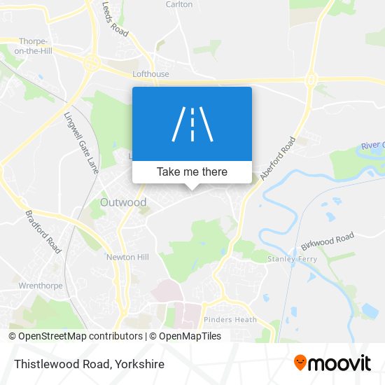 Thistlewood Road map