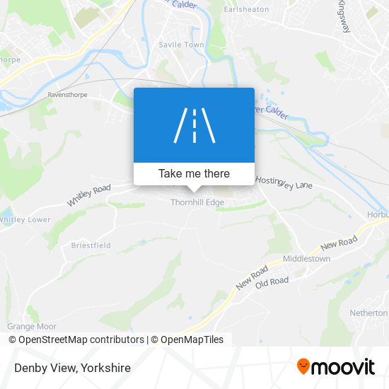 Denby View map
