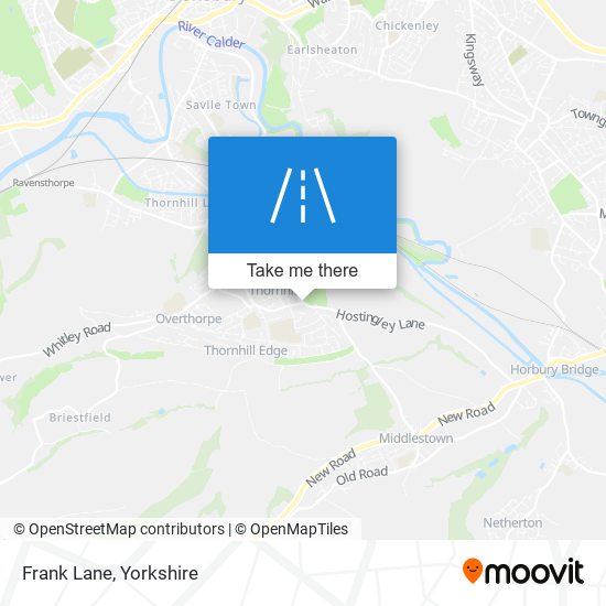 Frank Lane map