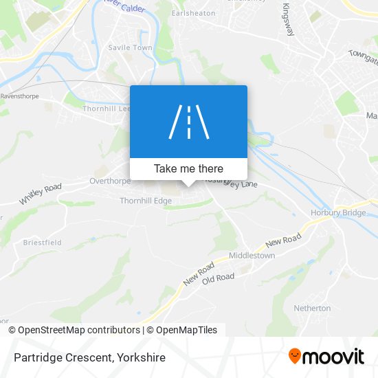 Partridge Crescent map