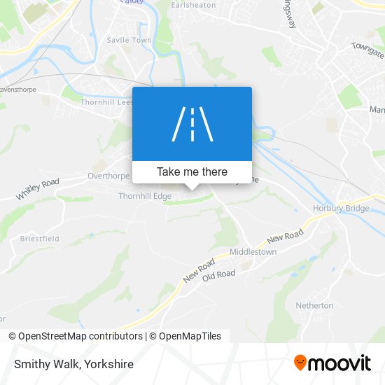 Smithy Walk map