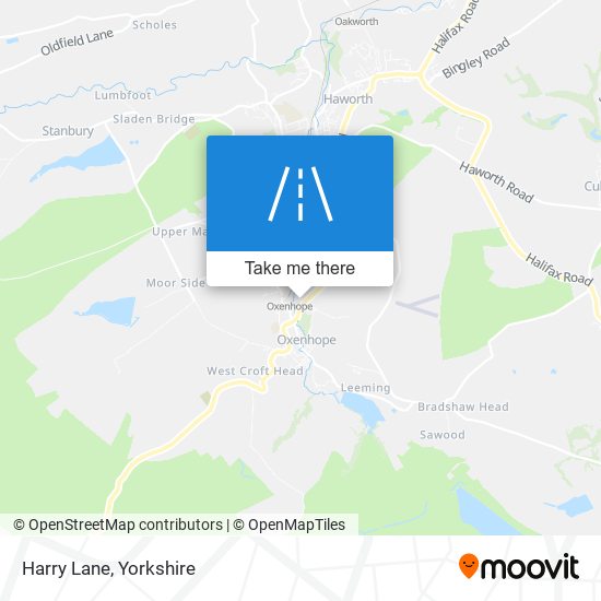 Harry Lane map