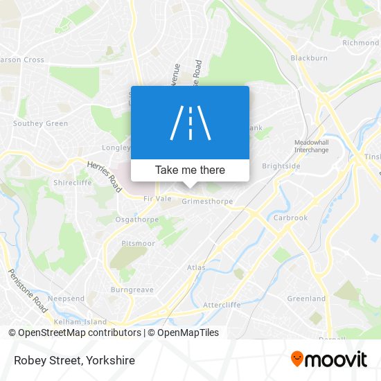 Robey Street map