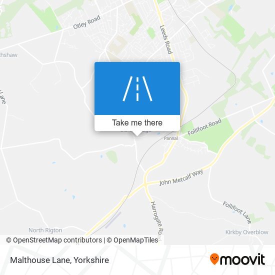 Malthouse Lane map