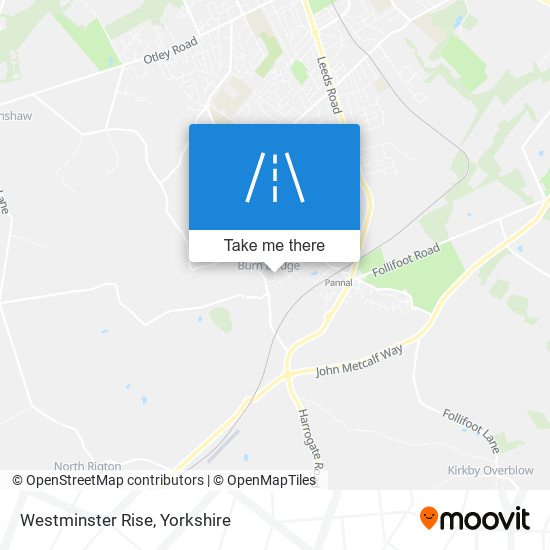 Westminster Rise map