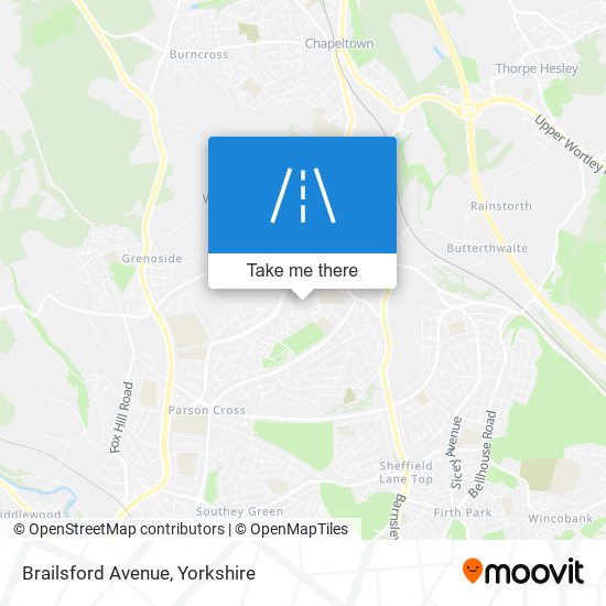 Brailsford Avenue map