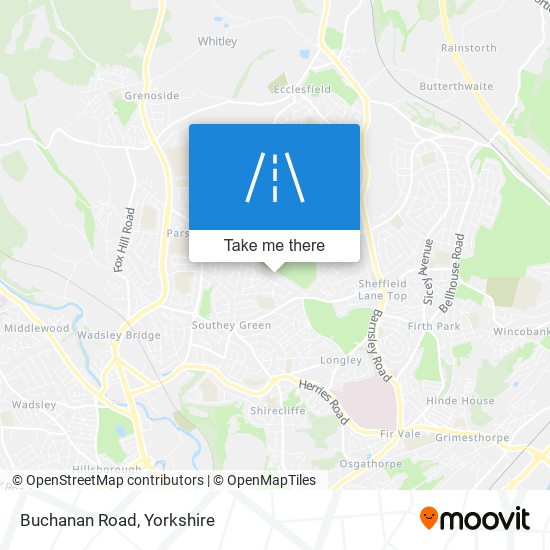 Buchanan Road map
