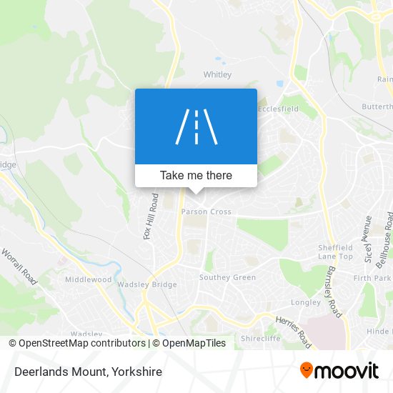 Deerlands Mount map