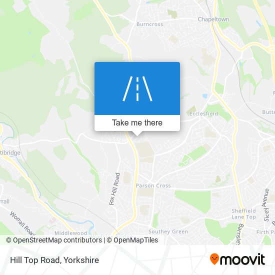 Hill Top Road map