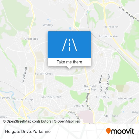 Holgate Drive map