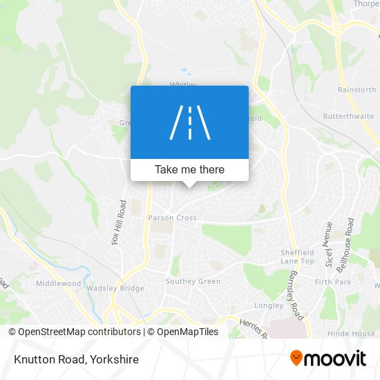 Knutton Road map