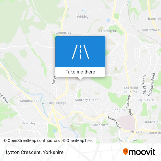 Lytton Crescent map