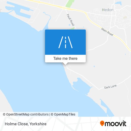 Holme Close map