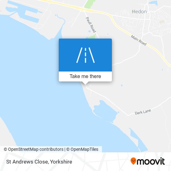 St Andrews Close map