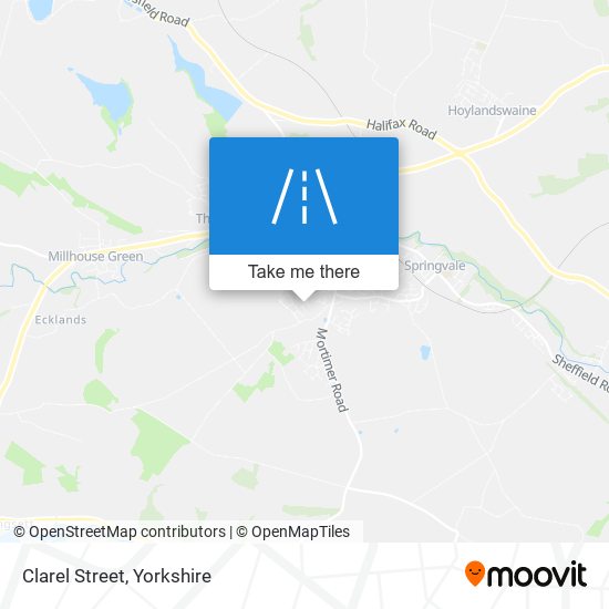 Clarel Street map