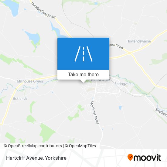 Hartcliff Avenue map