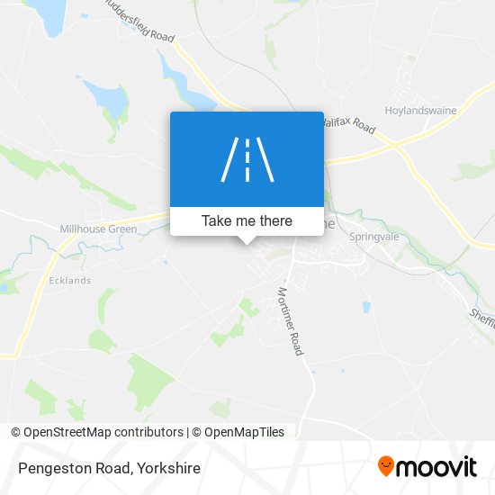 Pengeston Road map