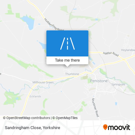 Sandringham Close map