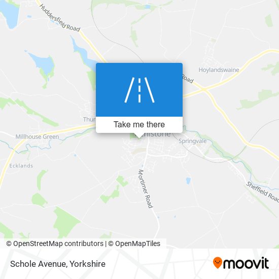 Schole Avenue map
