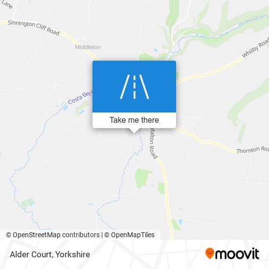 Alder Court map