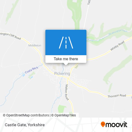 Castle Gate map