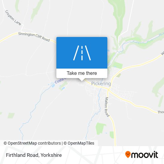 Firthland Road map