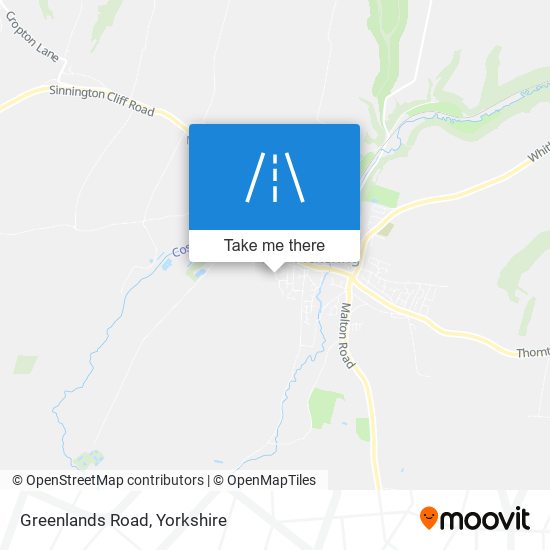 Greenlands Road map