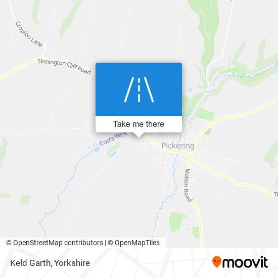 Keld Garth map