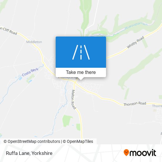 Ruffa Lane map