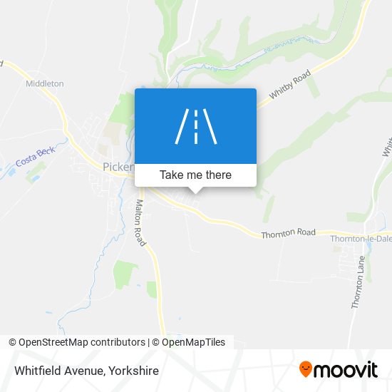 Whitfield Avenue map