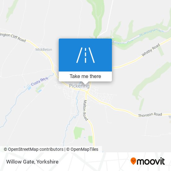 Willow Gate map