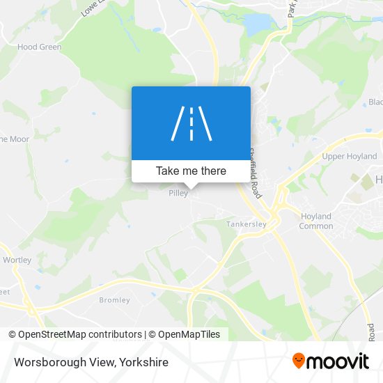 Worsborough View map