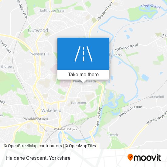 Haldane Crescent map