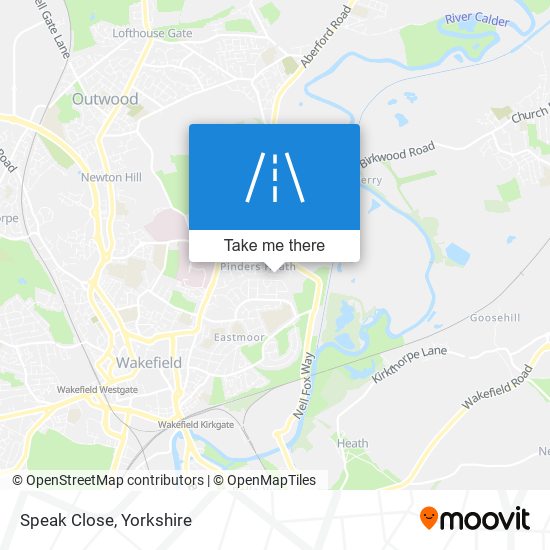Speak Close map
