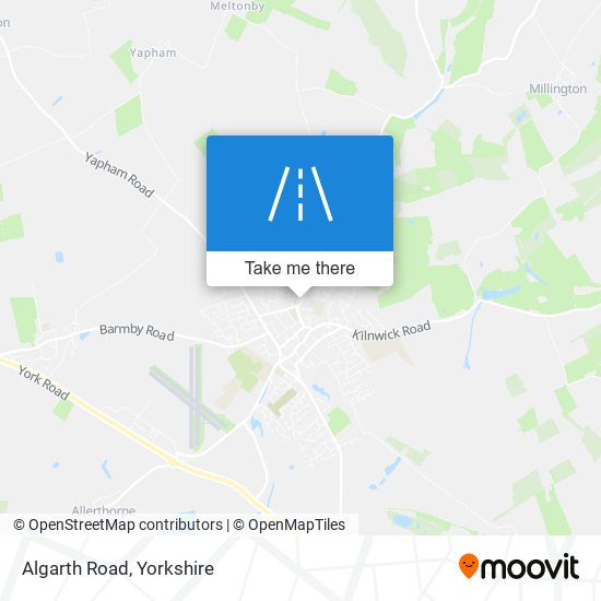 Algarth Road map