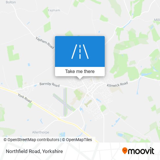 Northfield Road map