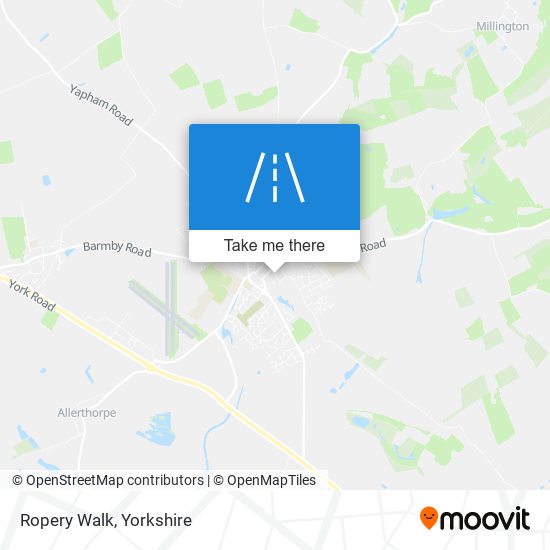 Ropery Walk map