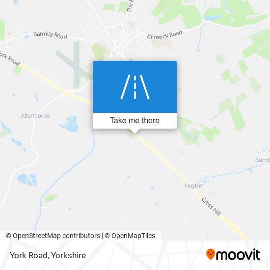 York Road map