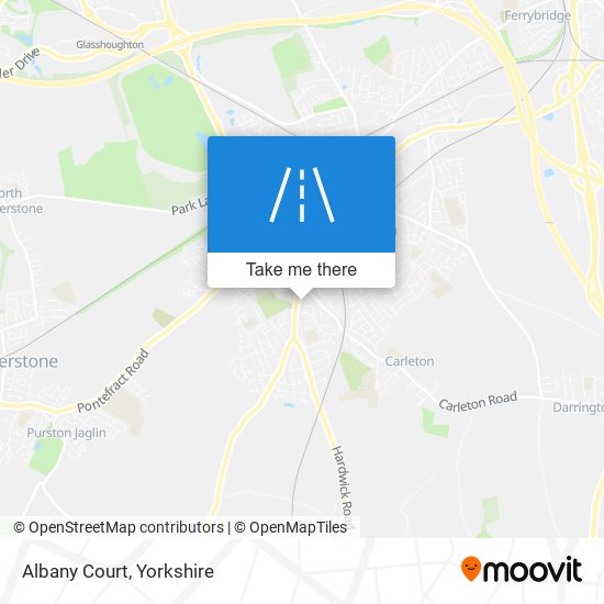 Albany Court map