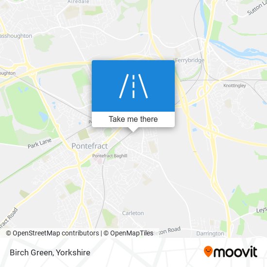Birch Green map