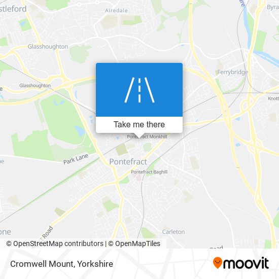 Cromwell Mount map