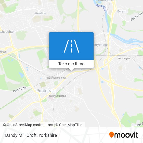 Dandy Mill Croft map