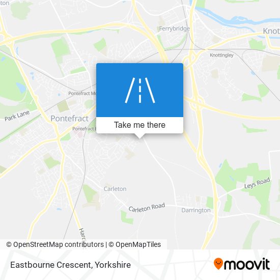 Eastbourne Crescent map