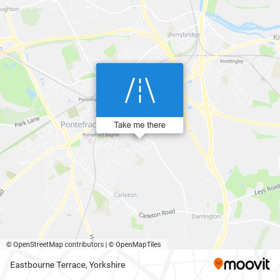 Eastbourne Terrace map