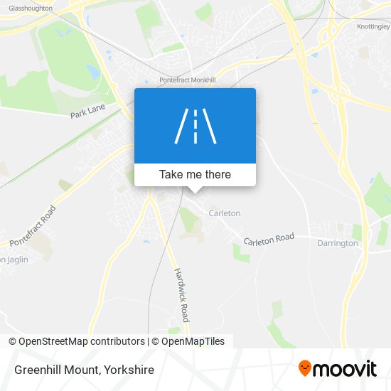 Greenhill Mount map