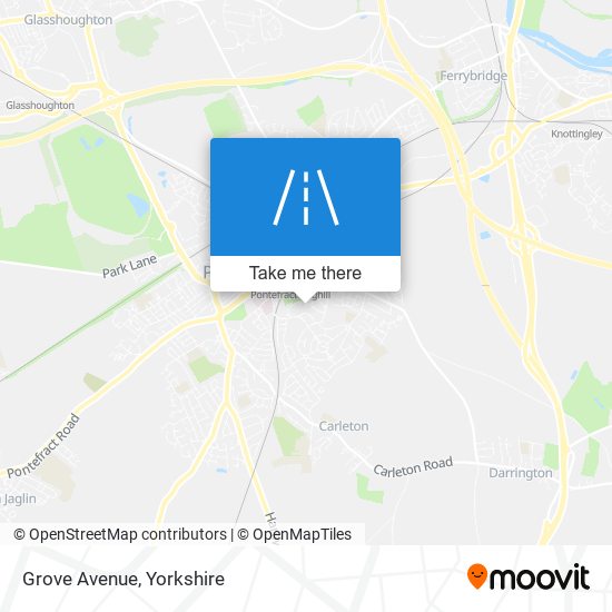 Grove Avenue map