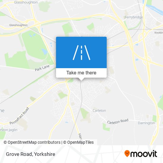 Grove Road map